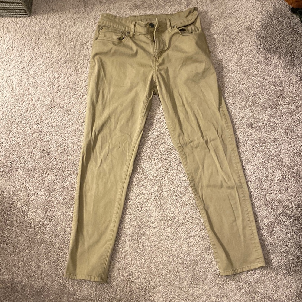 American Eagle Khaki Jeans - Slim 30x30